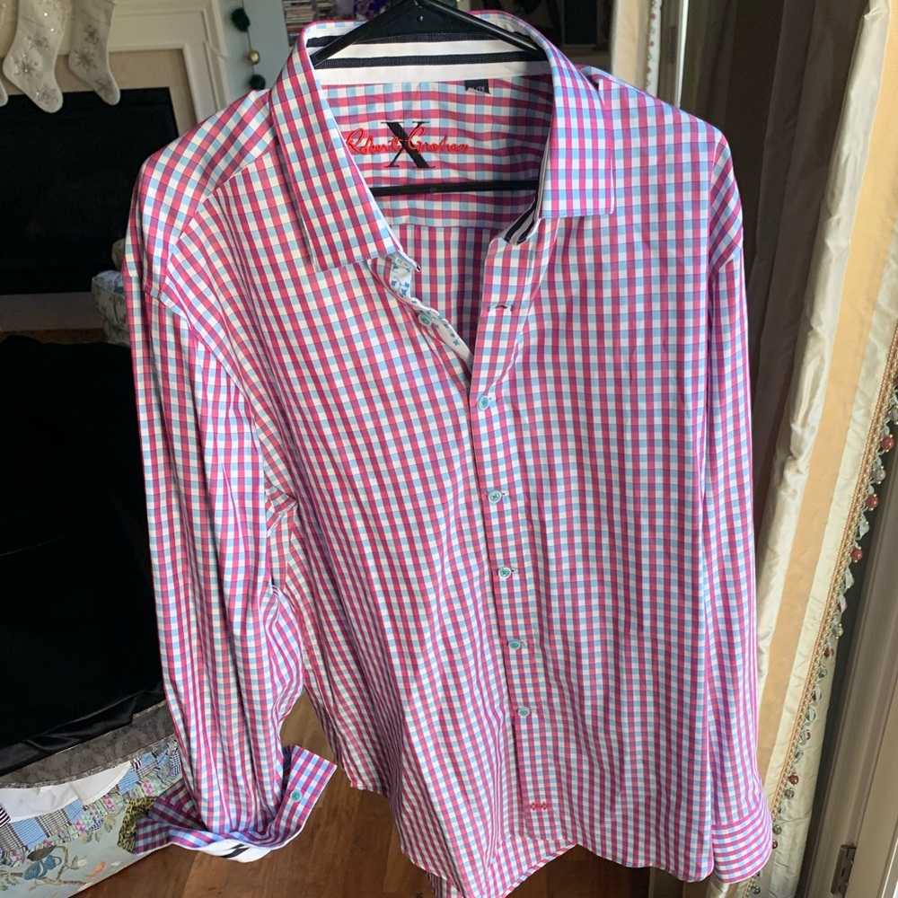 Patterned Dress Shirt